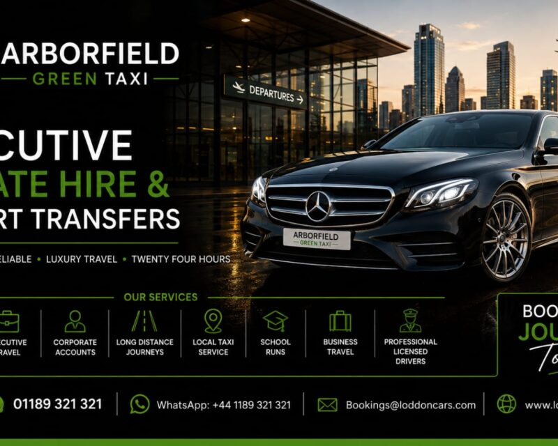 Arborfield Green Taxi Local & Airport Transfers
