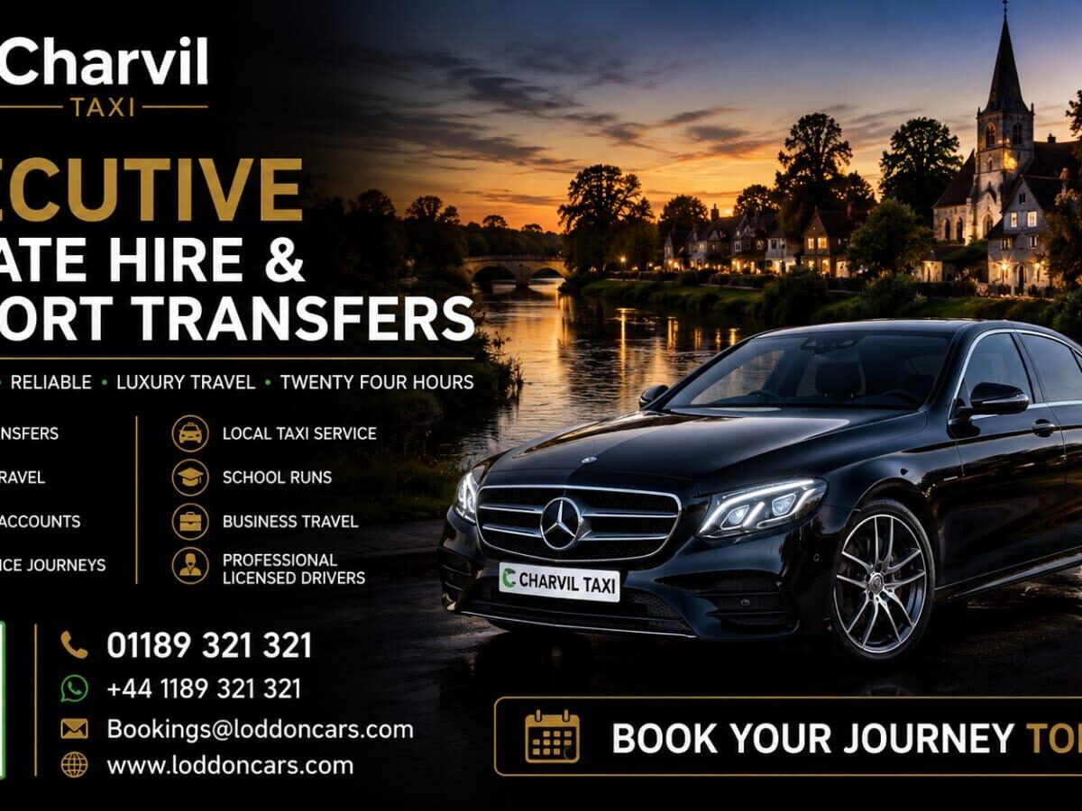 Charvil Taxi Service Loddon Cars