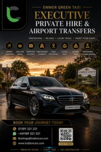 Emmer Green taxis providing reliable local and airport transfers