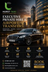 Hurst taxi providing reliable local and airport transfers