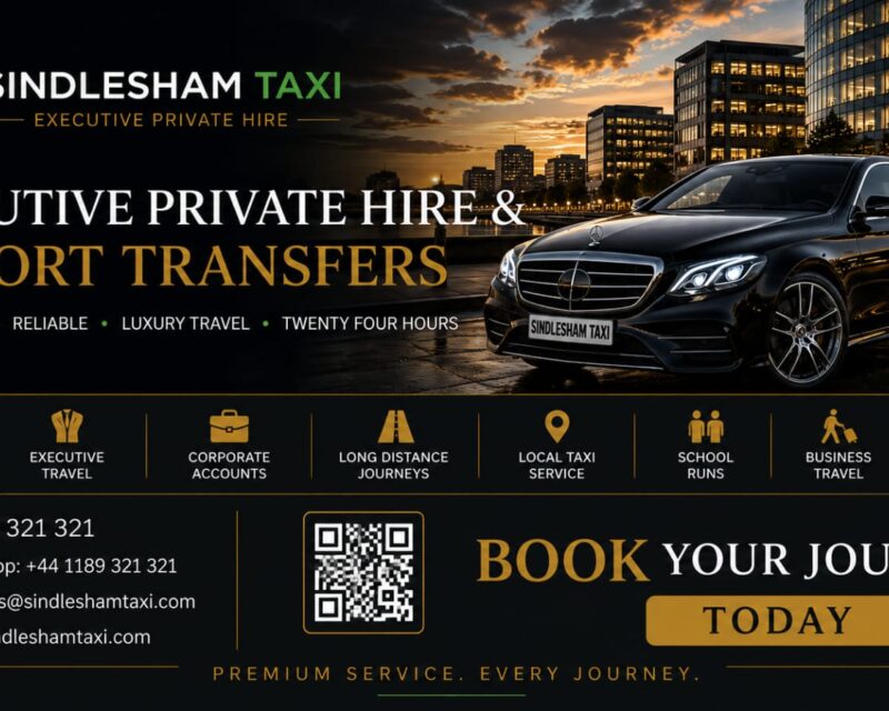Sindlesham Taxi Local, Airport & Long-Distance Travel