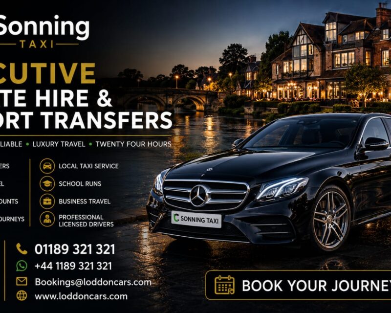 Sonning Taxi Local, Airport & Long-Distance Travel