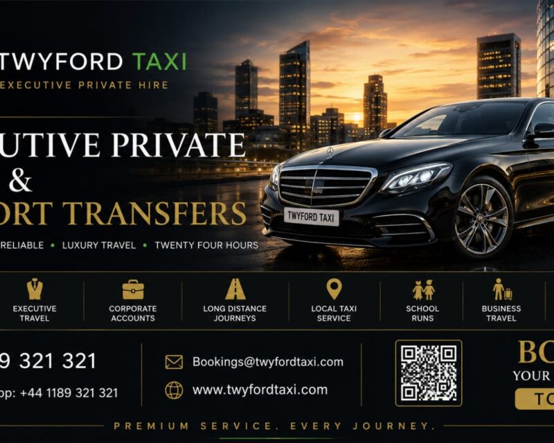 Twyford Taxi Local, Airport & Long-Distance Travel