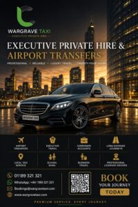 Wargrave taxi providing reliable local and airport transfers
