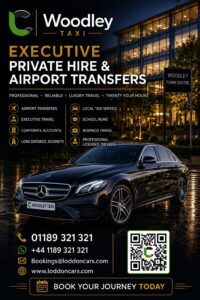 Woodley taxis providing reliable local and airport transfers