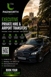 Aldermaston taxi providing reliable local and airport transfers