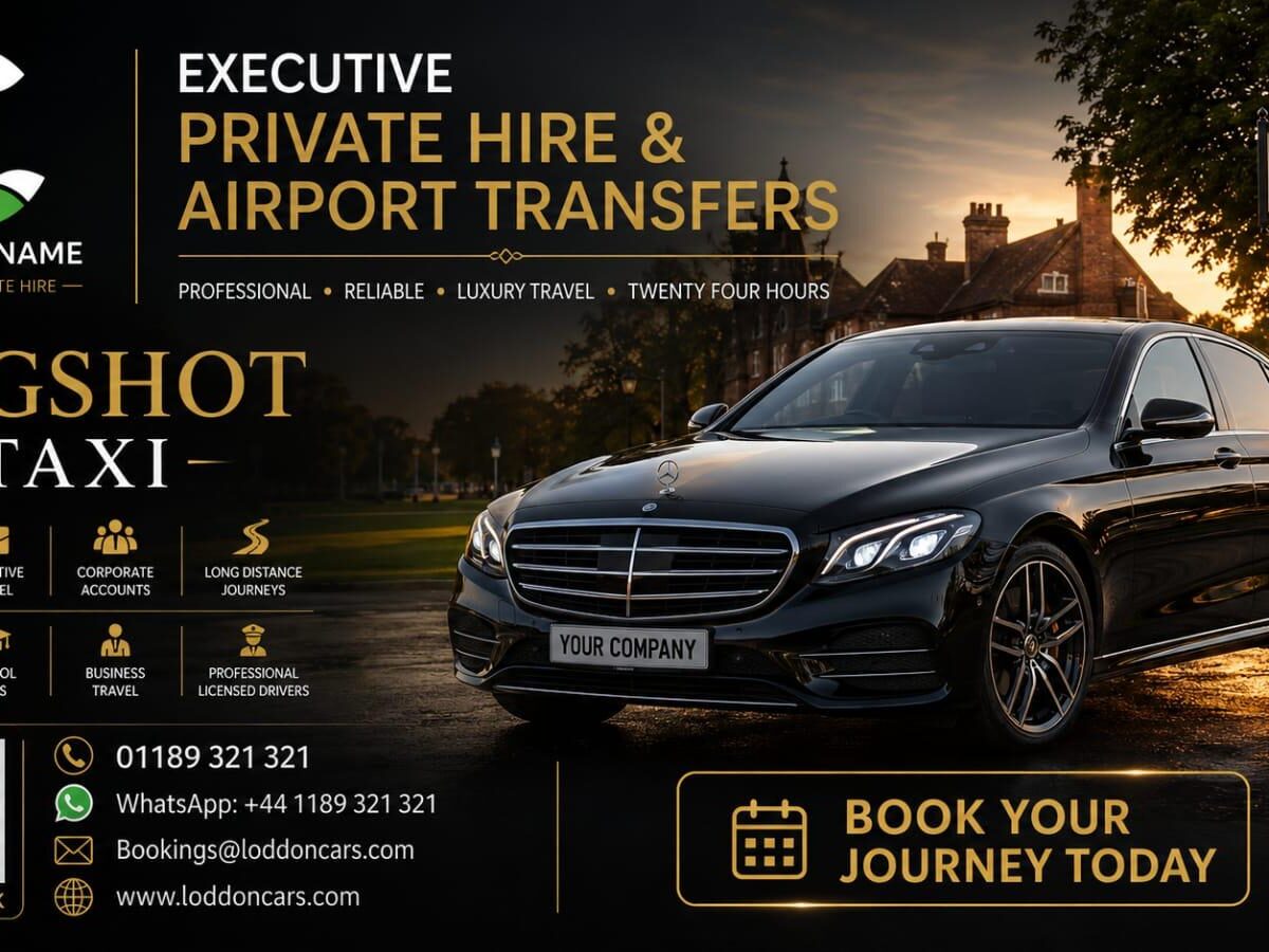 Bagshot Taxi Service Loddon Cars