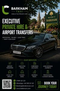 Barkham taxi service in Berkshire with Loddon Cars