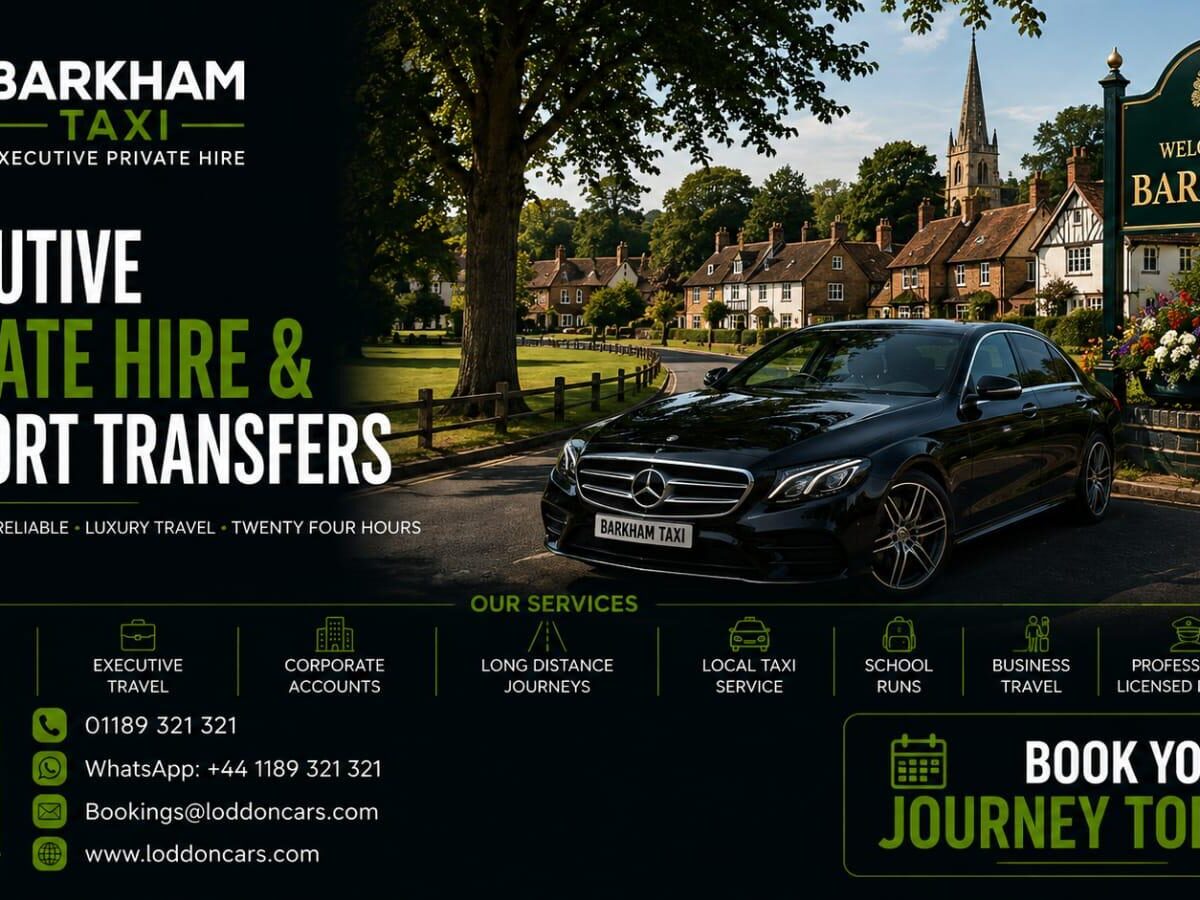 Barkham Taxi Service Loddon Cars