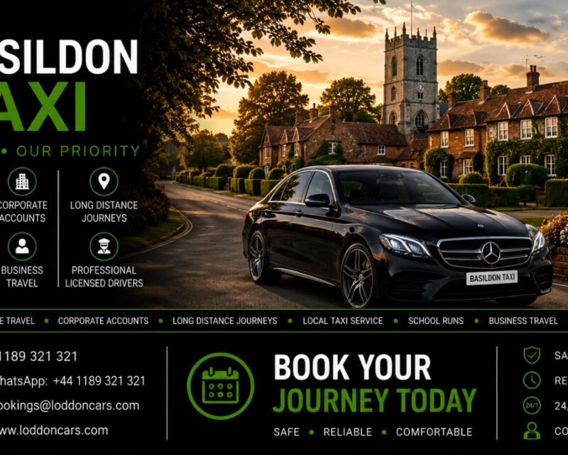 Basildon Taxi Local, Airport & Long-Distance Travel