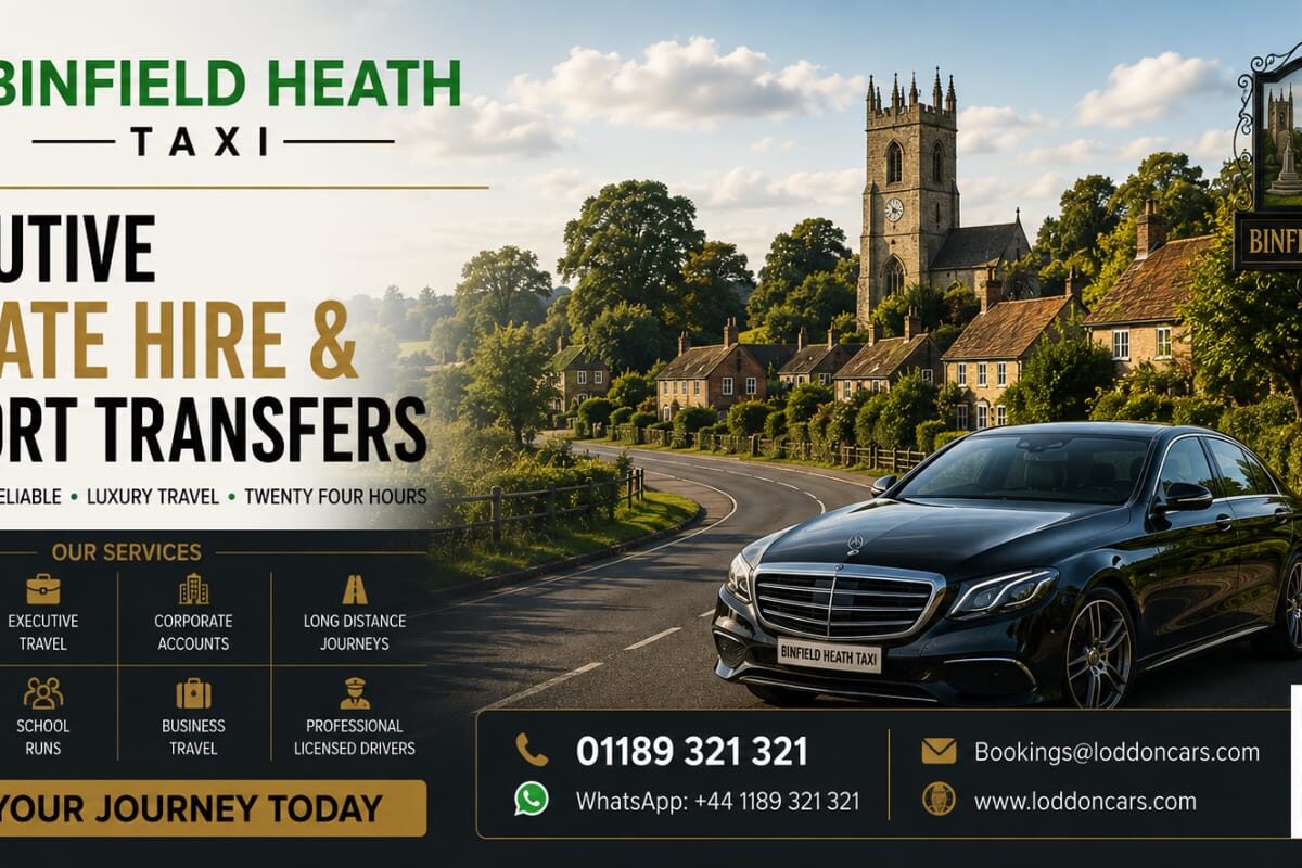 Binfield Heath Taxi | Local & Airport Transfers