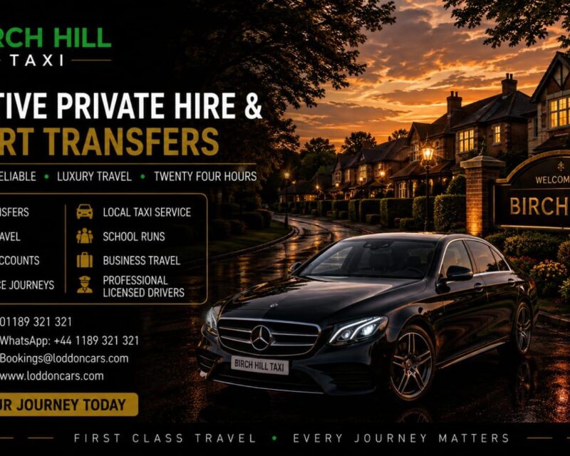Birch Hill Taxi Service Loddon Cars