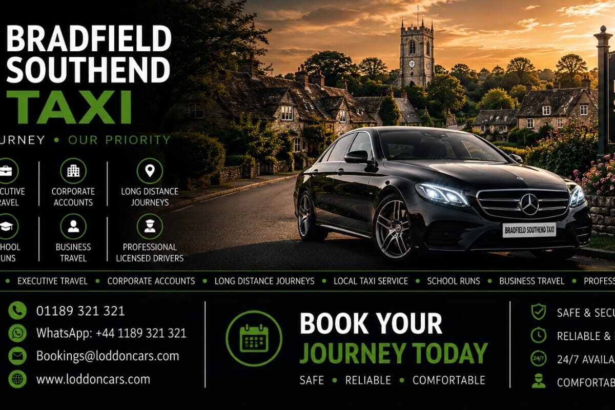 Bradfield Southend Taxi Local & Airport Transfers