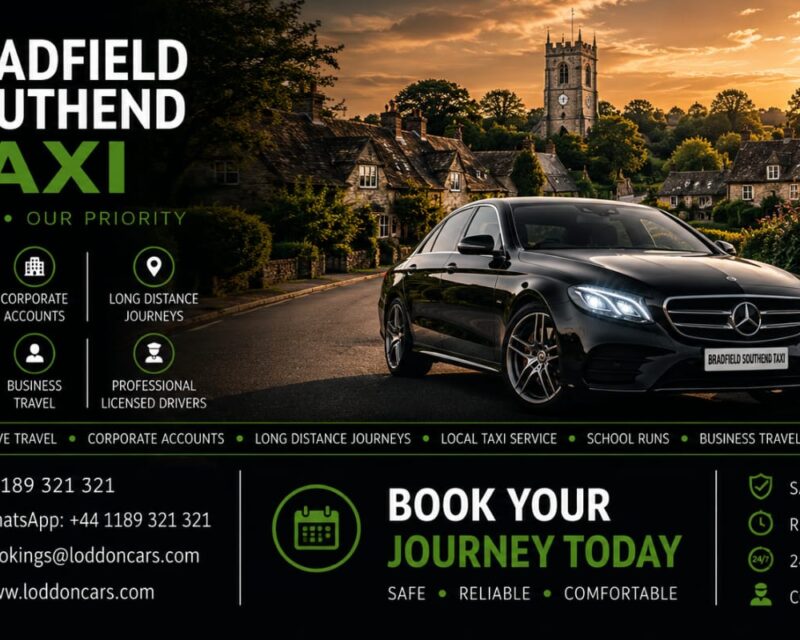 Bradfield Southend Taxi Local & Airport Transfers