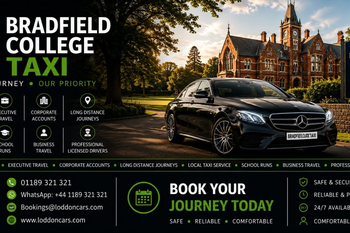 Bradfield College Taxi Local & Airport Transfers