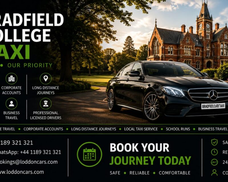 Bradfield College Taxi Local & Airport Transfers