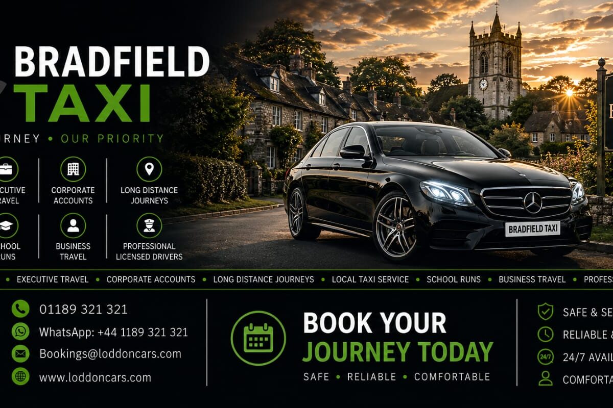Bradfield Taxi Local, Airport & Long-Distance Travel