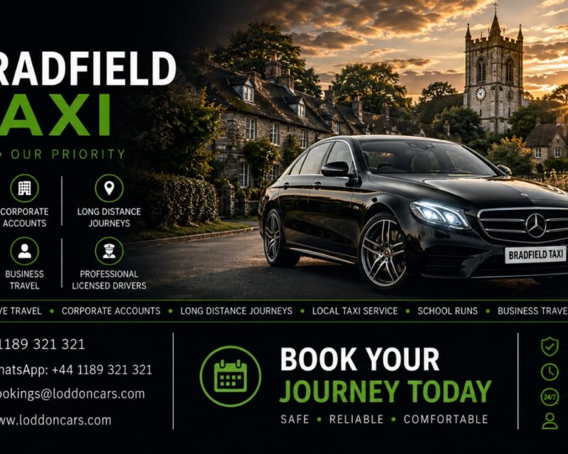 Bradfield Taxi Local, Airport & Long-Distance Travel