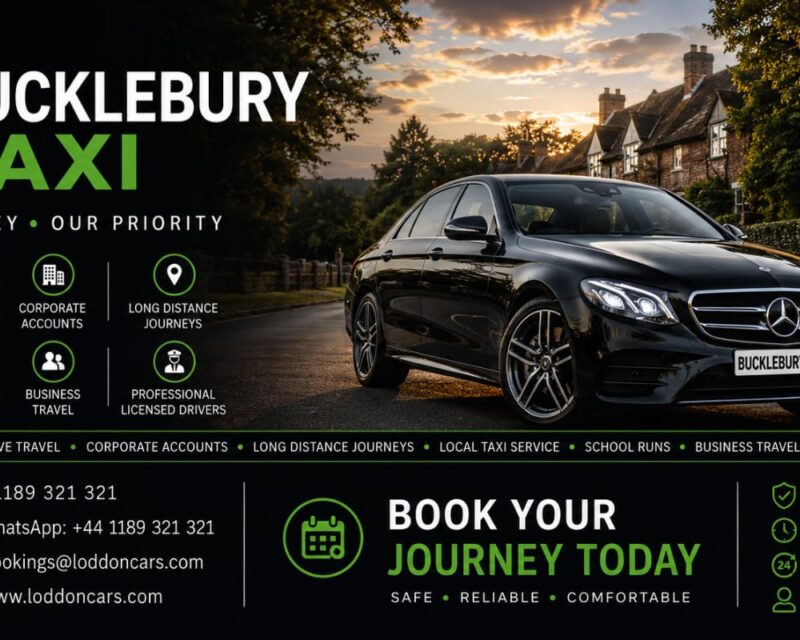 Bucklebury Taxi Local, Airport & Long-Distance Travel