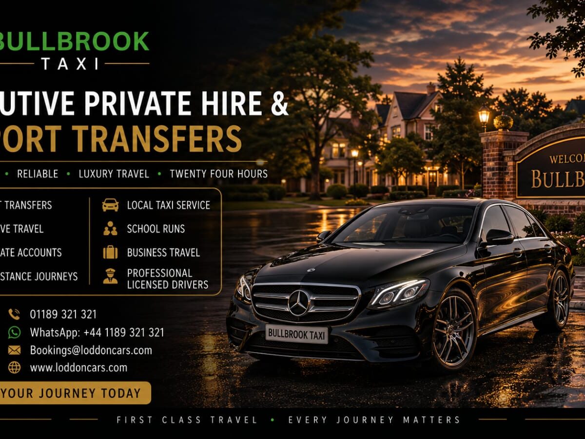 Bullbrook Taxi Service Local & Airport Travel