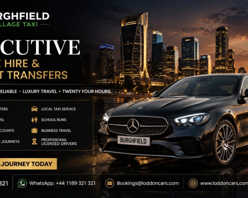 Burghfield Village Taxi Local & Airport Transfers