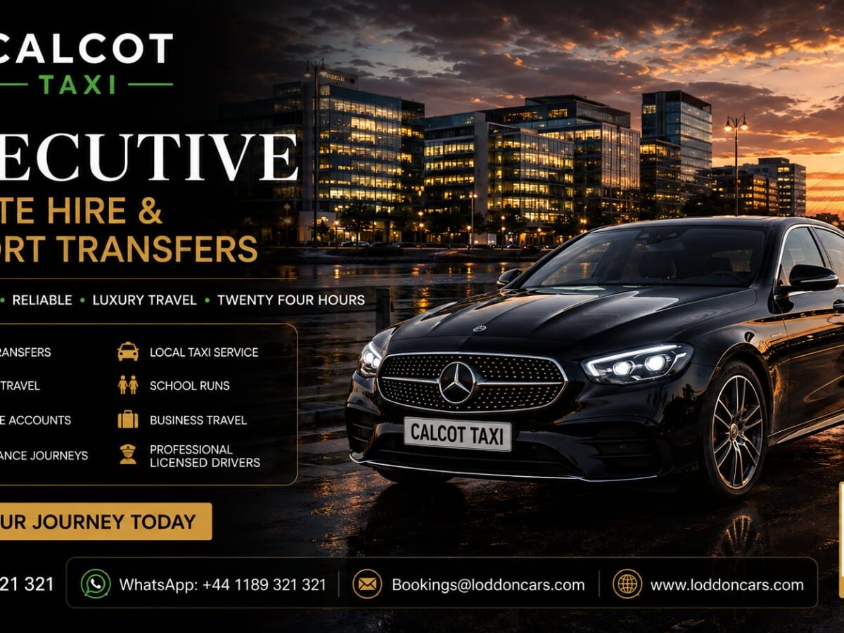 Calcot Taxi Local, Airport & Long-Distance Travel
