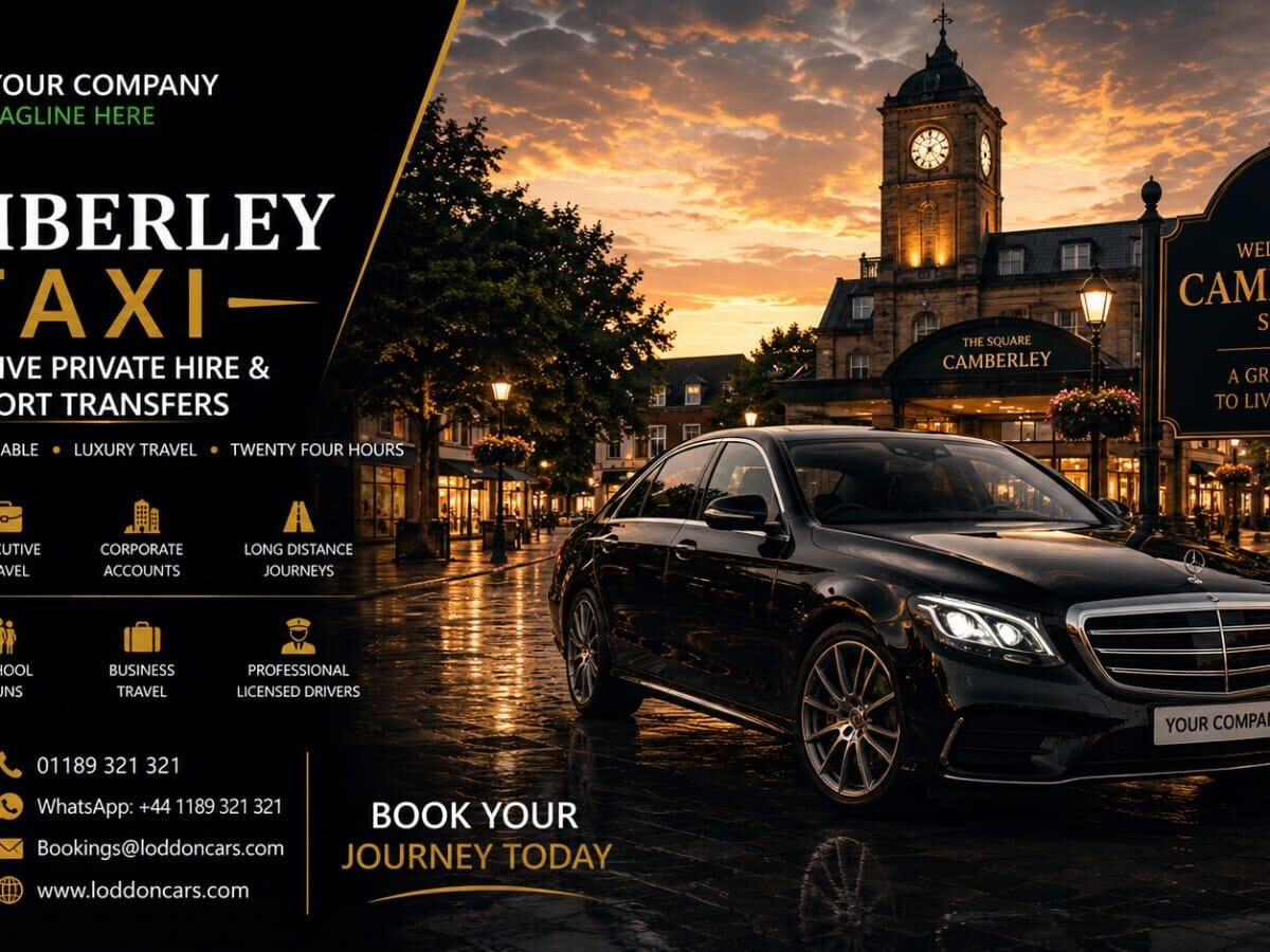 Camberley Taxi Service Loddon Cars