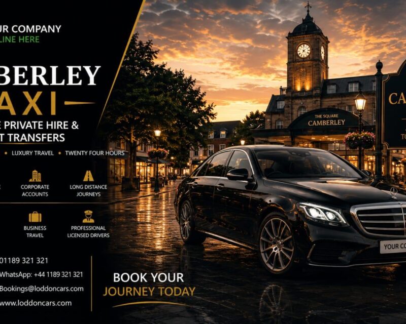 Camberley Taxi Service Loddon Cars