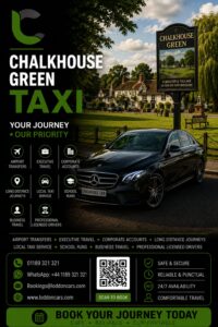 Chalkhouse Green taxi providing reliable local and airport travel