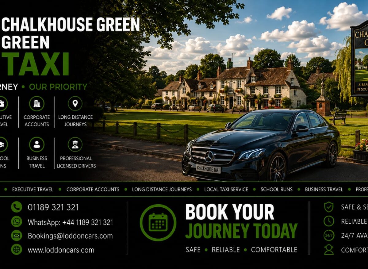 Chalkhouse Green Taxi Local & Airport Travel