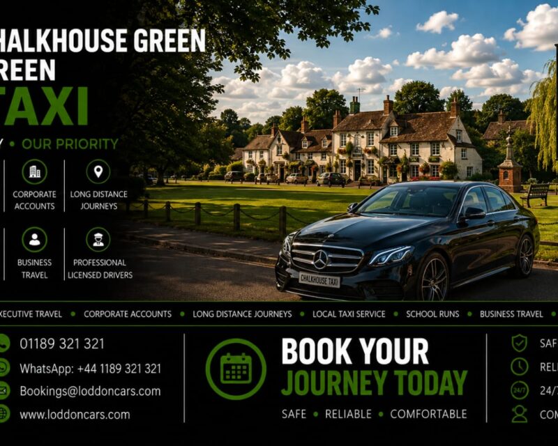 Chalkhouse Green Taxi Local & Airport Travel