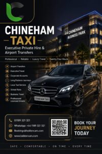 Chineham taxi service in Basingstoke