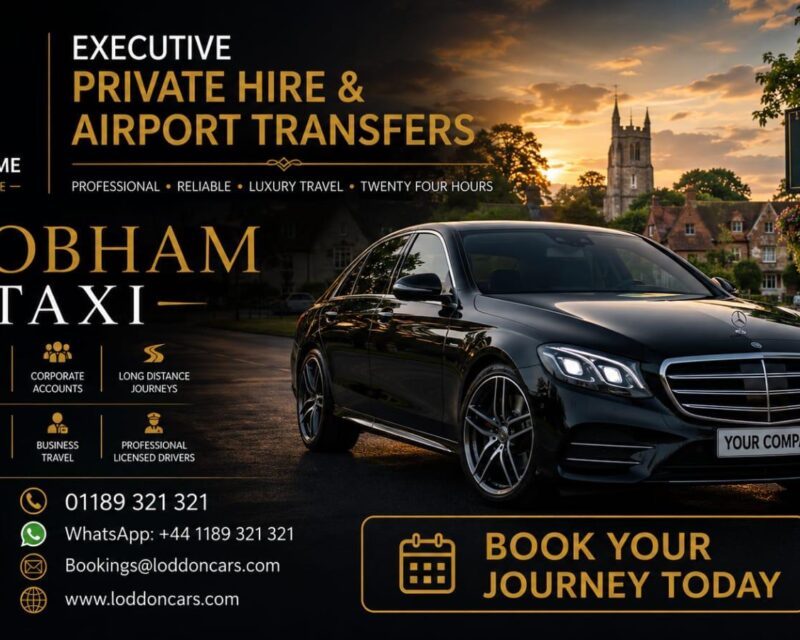 Chobham Taxi Service Loddon Cars