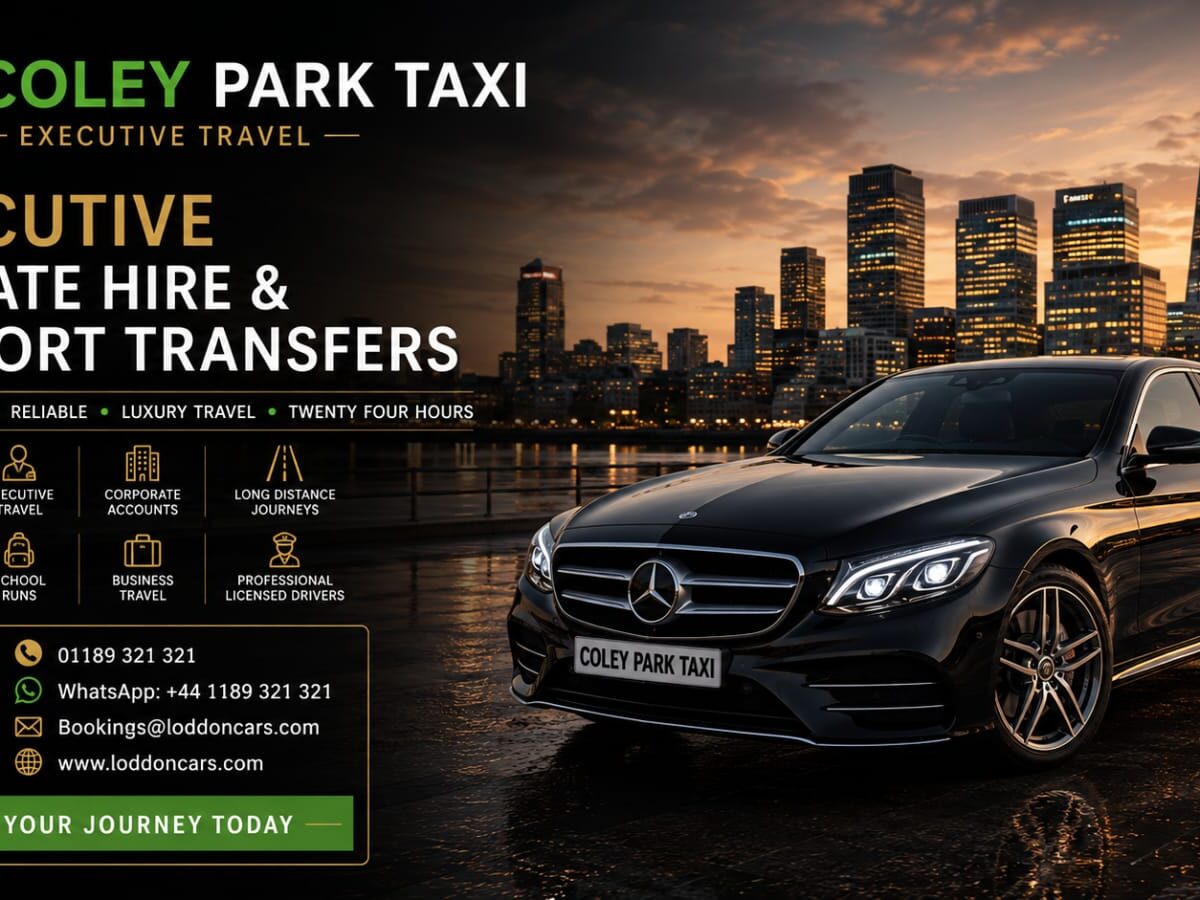 Coley Park Taxi Local, Airport & Long-Distance Travel