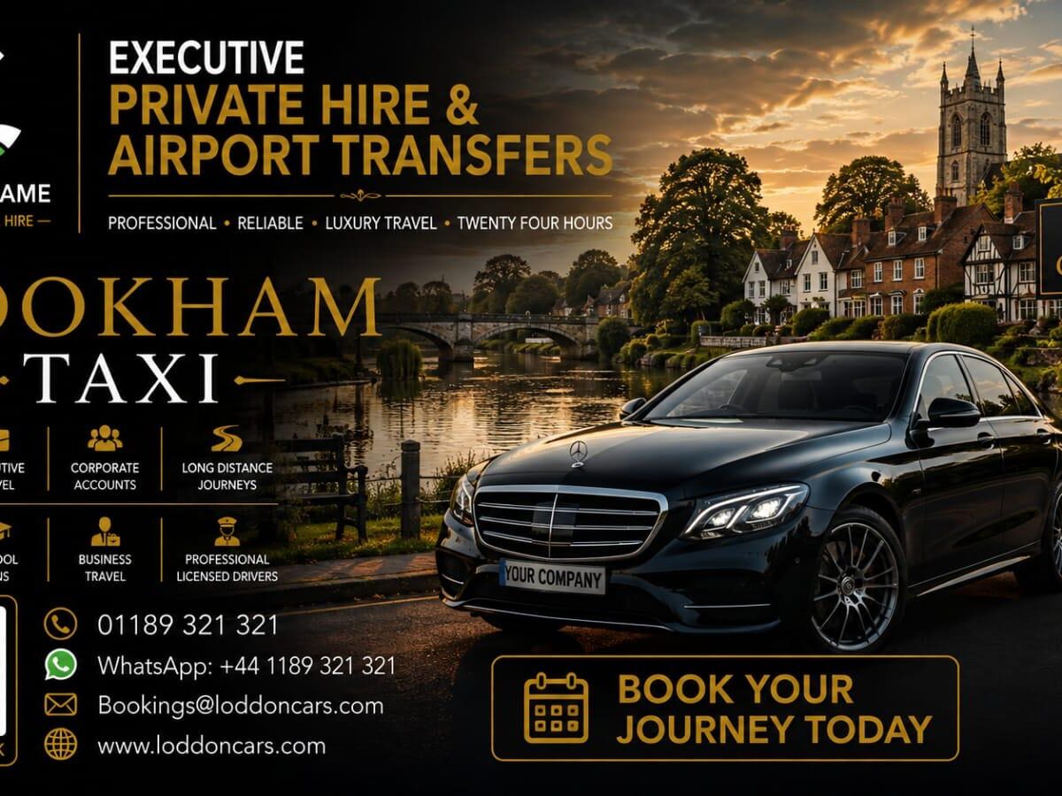 Cookham Taxi Service Loddon Cars book a reliable taxi