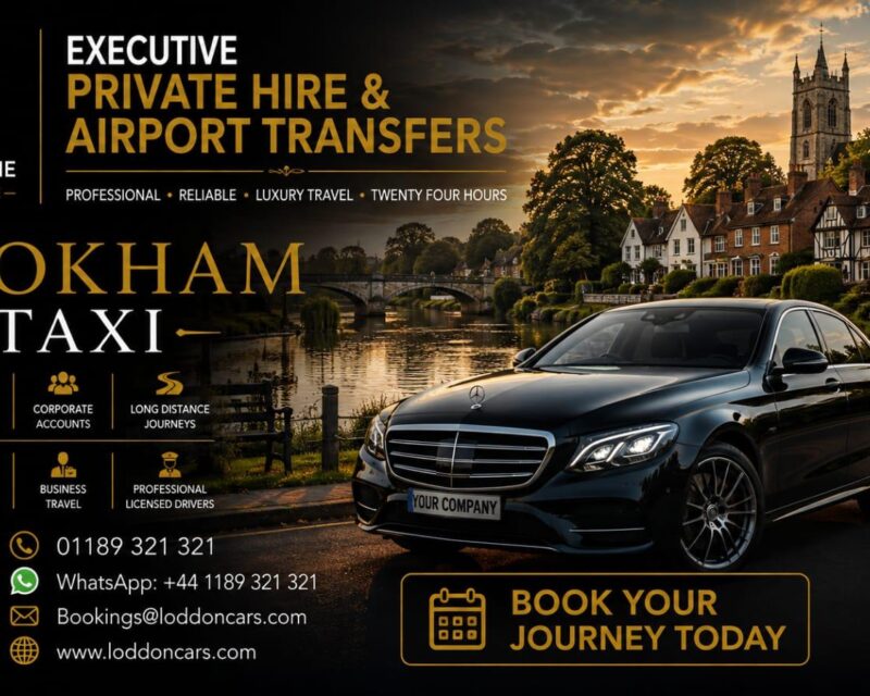 Cookham Taxi Service Loddon Cars book a reliable taxi
