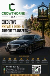 Crowthorne taxi for local journeys and airport transfers