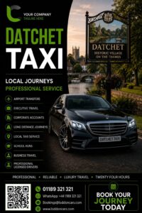 Datchet taxi service for local and airport journeys