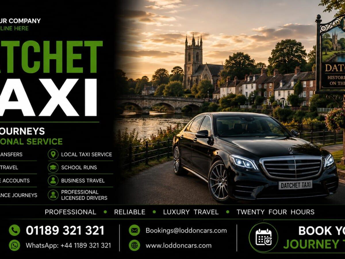 Datchet Taxi Service Loddon Cars