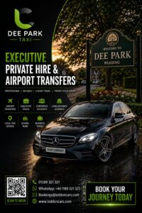 Dee Park taxi providing reliable local and airport transfers