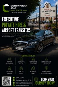 Easthampstead Road taxi service in Bracknell with Loddon Cars
