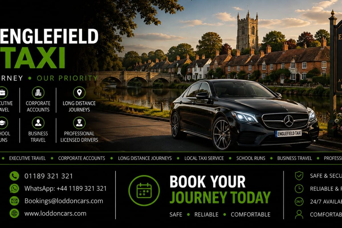 Englefield Taxi Local, Airport & Long-Distance Travel