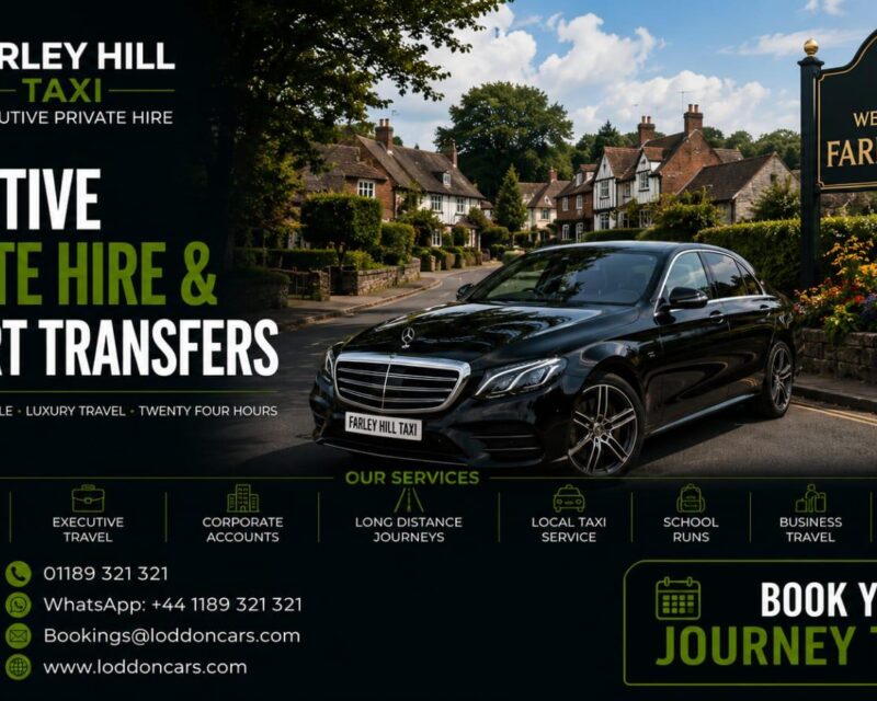 Farley Hill Taxi Service Loddon Cars