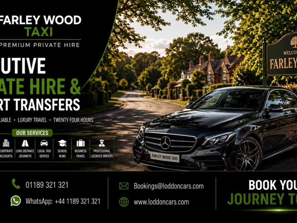 Farley Wood Taxi Service Loddon Cars