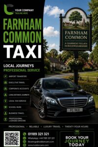 Farnham Common taxi service in Buckinghamshire
