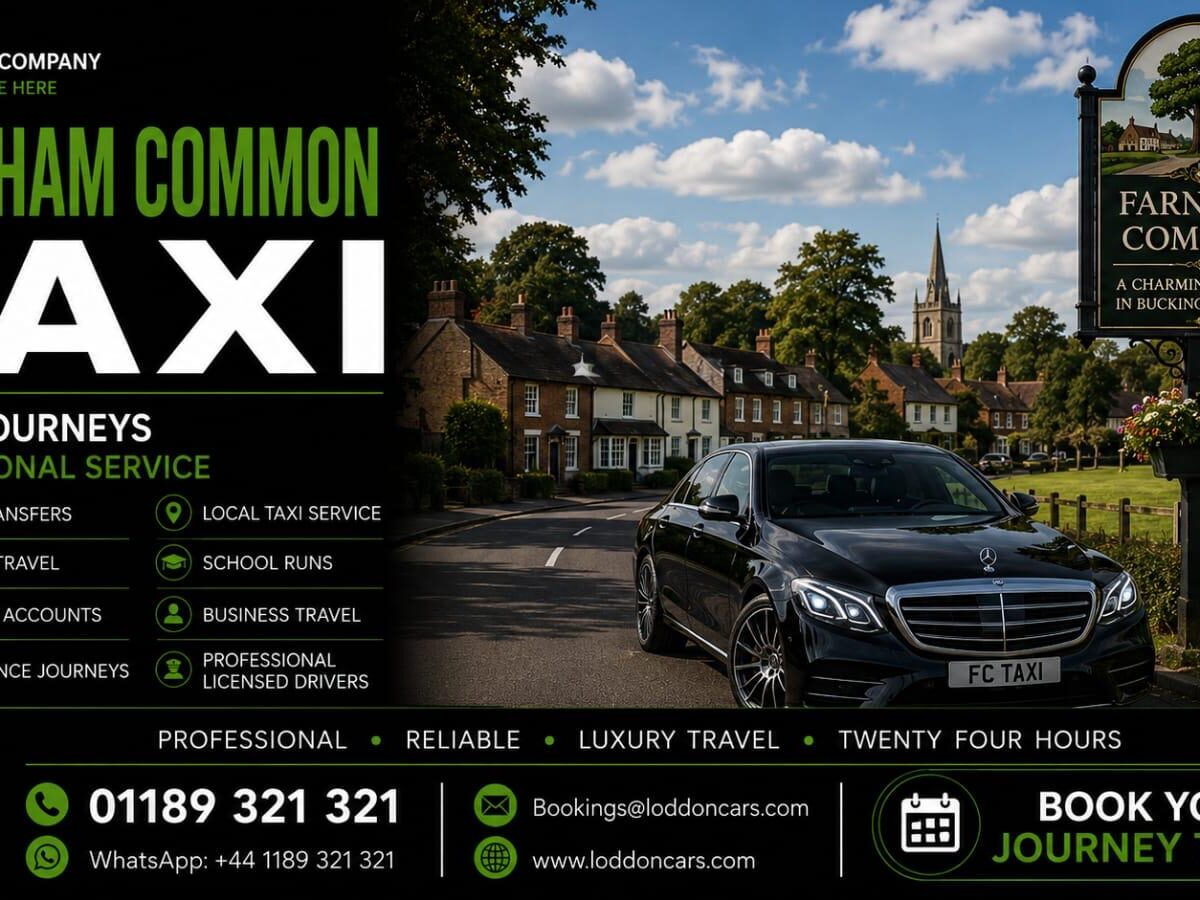 Farnham Common Taxi Service Loddon Cars
