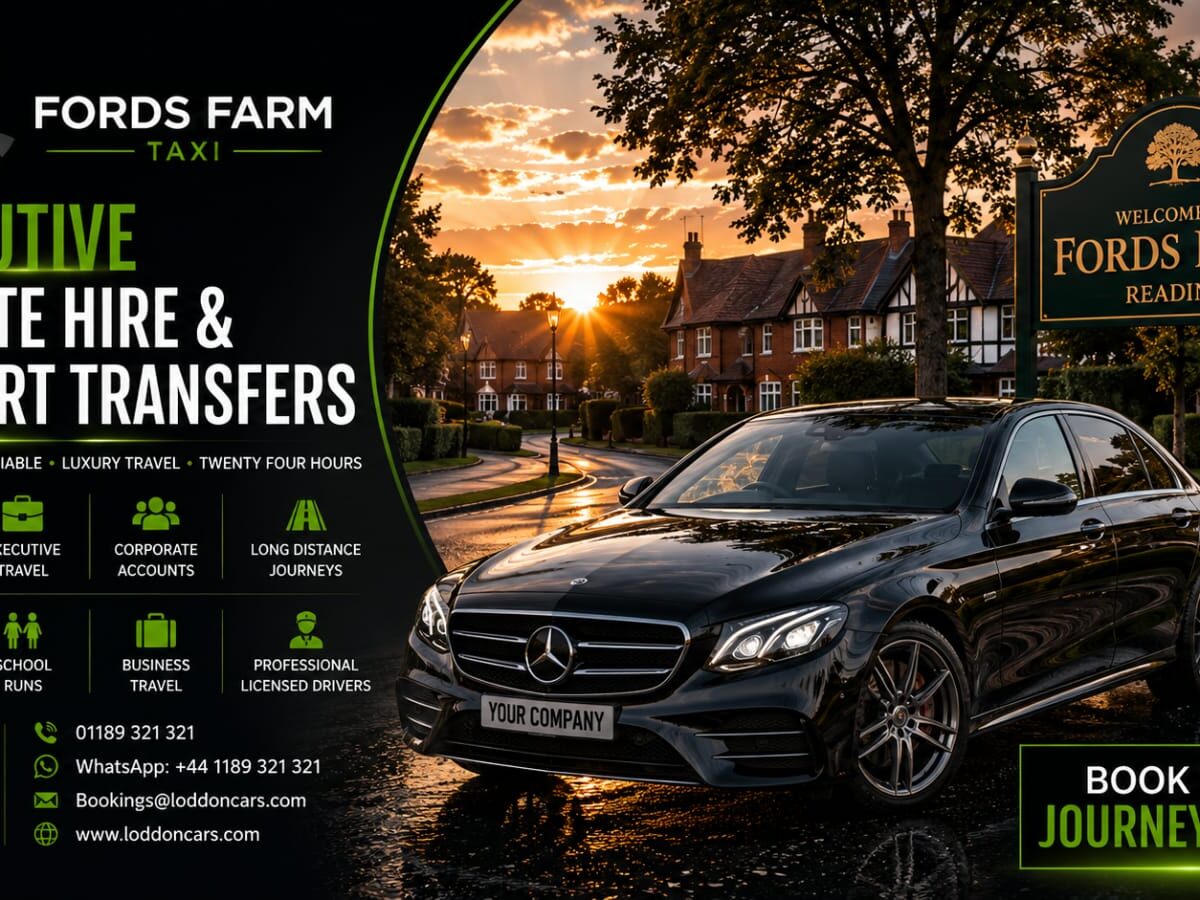 Fords Farm Taxi Local, Airport & Business Travel
