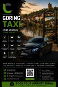 Goring taxi providing reliable local and airport transfers