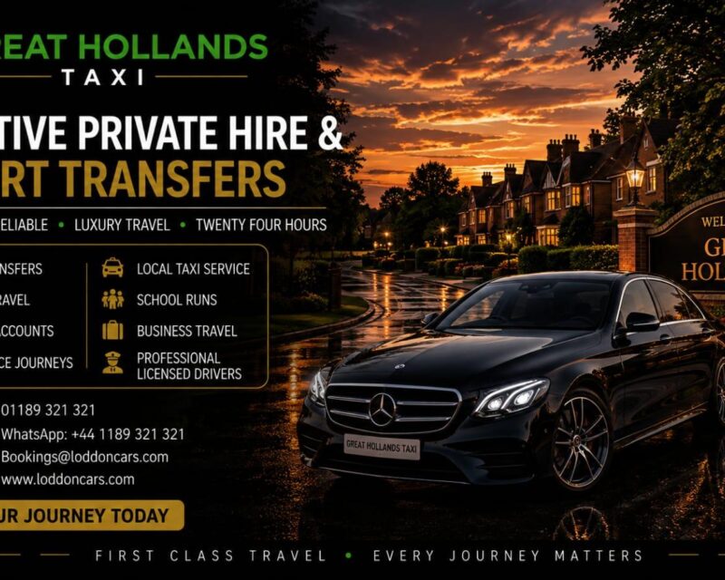 Great Hollands Taxi Service Loddon Cars