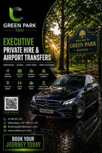Green Park taxi providing reliable local and airport transfers